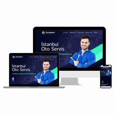 Oto Servis Web Sitesi Tasarımı