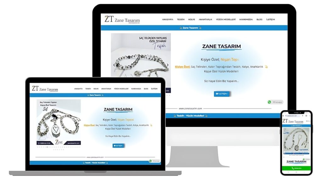 kişiye özel takı hediye web sitesi kurulum - ads web tasarim referans