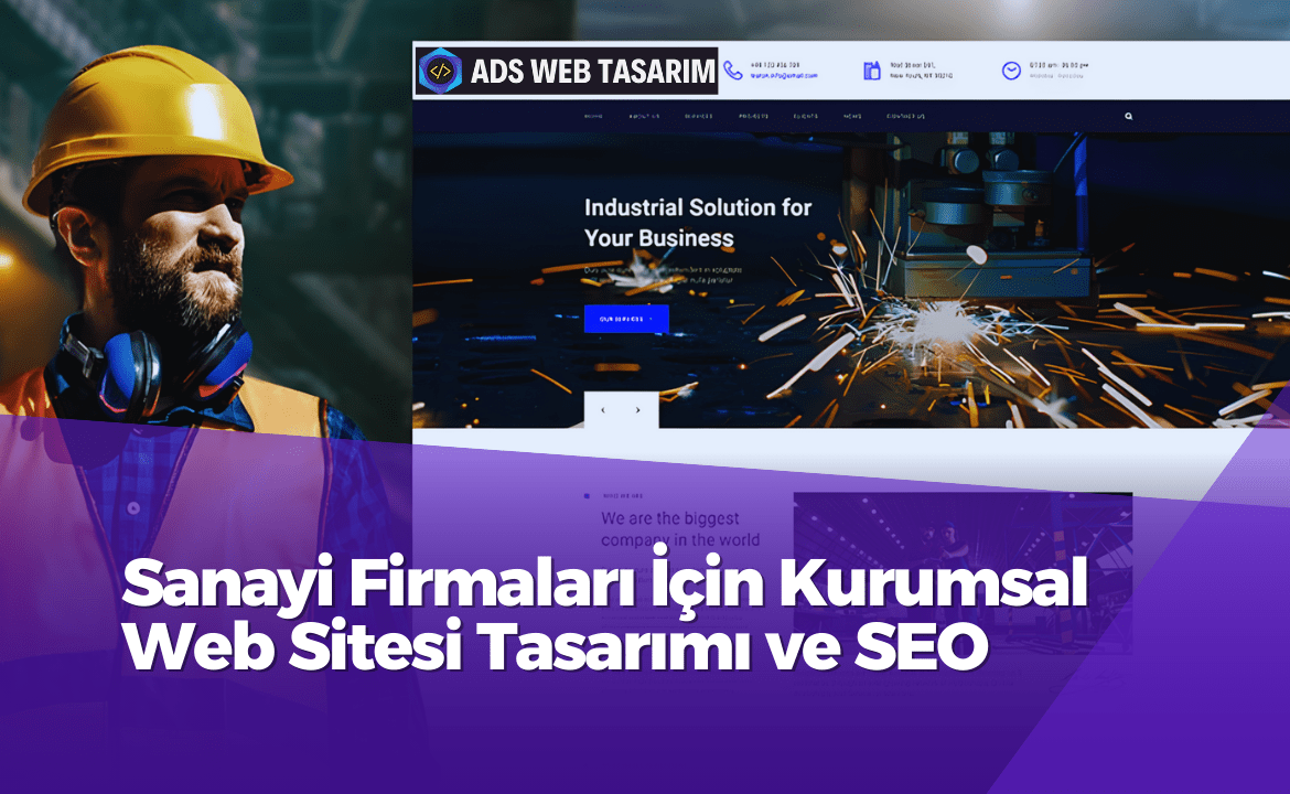 Sanayi Web Tasarım ve Sanayi Web Sitesi
