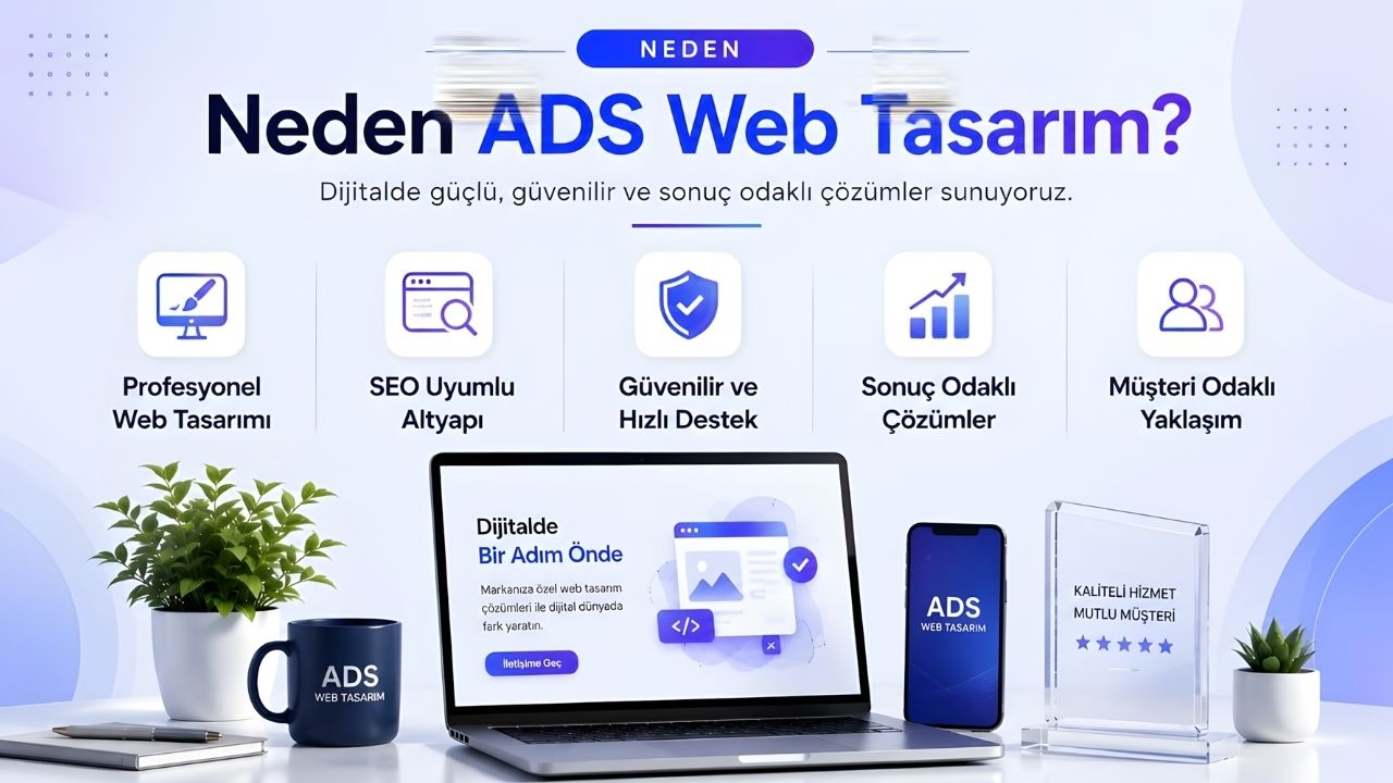 Kadıköy web tasarım hizmetlerinde ADS Web Tasarım farkı
